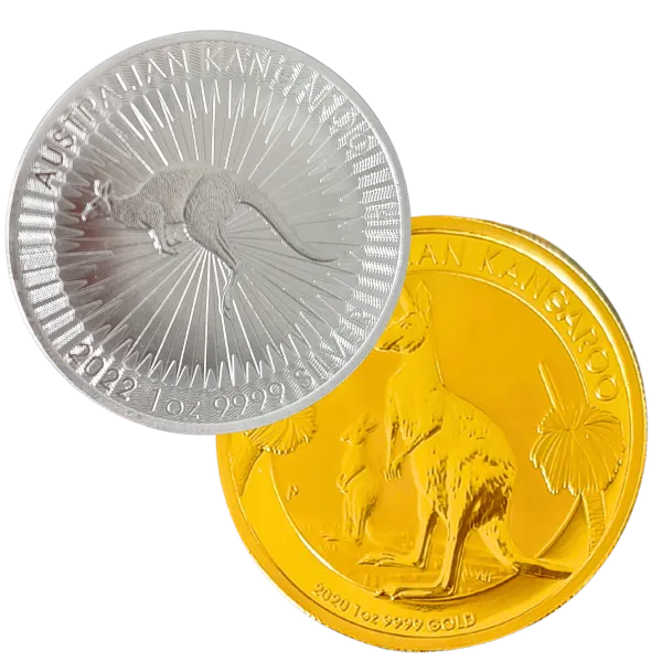 Australian Kangaroo silver and gold bullion coins — Aussie Bullion Buyers Club